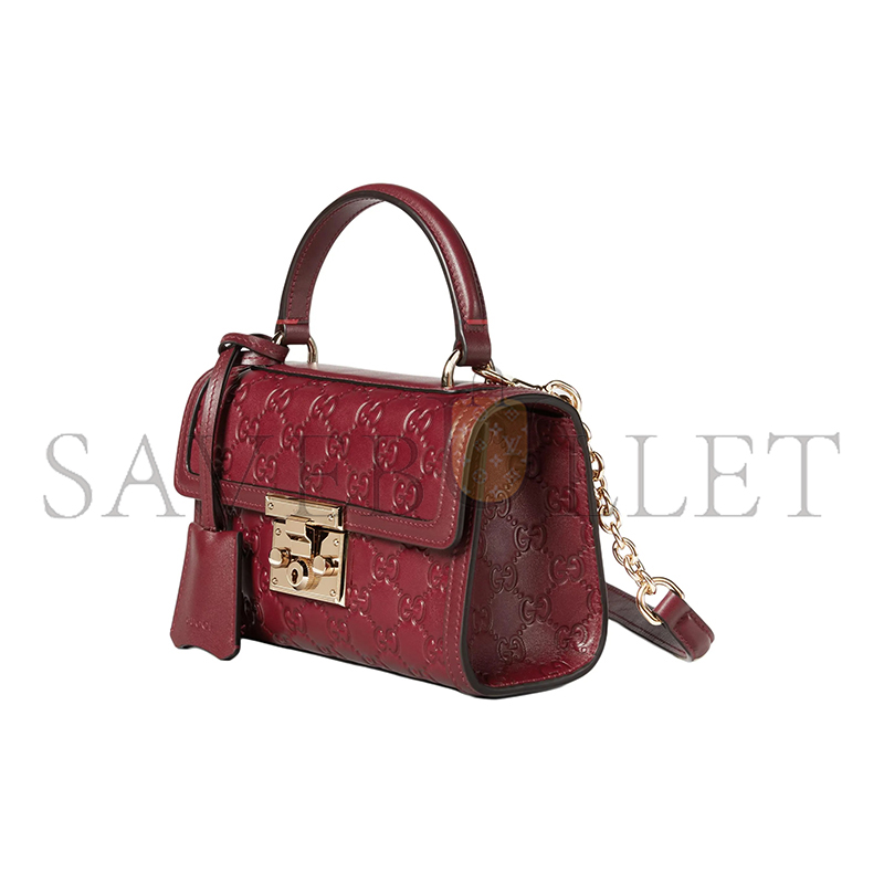 GUCCI PADLOCK SMALL TOP HANDLE BAG 848884 (20*13*8cm)